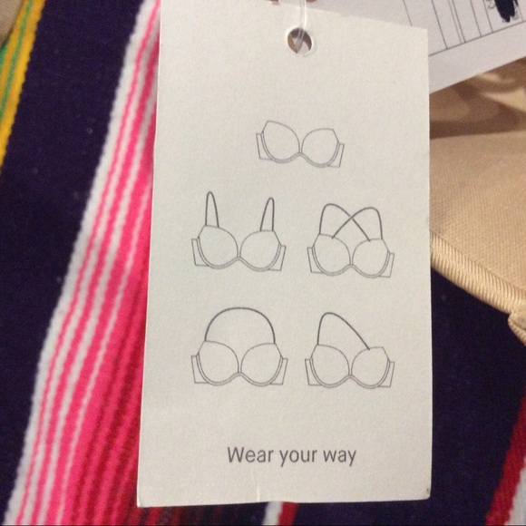 NWT AUDEN WOMEN’S CONVERTIBLE BRA 
5 WAYS TO WEAR. - Picture 6 of 16